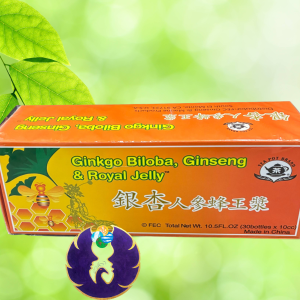 Ginkgo Biloba, Ginseng & Royal Jelly