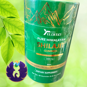 Shilajit Pure Himalayan Yeloego with Ashwagandha, seamoss, black musli