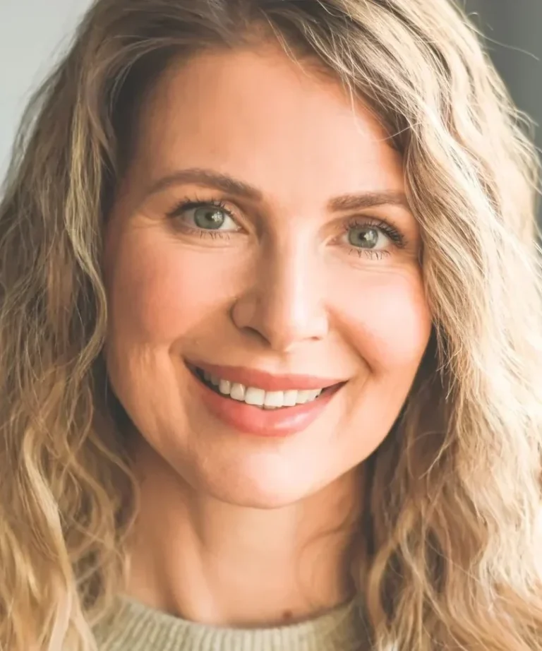 healthy aging woman natural smile
